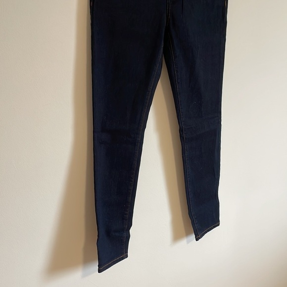 NWT Skinny Denim Jeans 28x28 Indigo Ankle Stretch Forever21 Classic Casual - Picture 3 of 13
